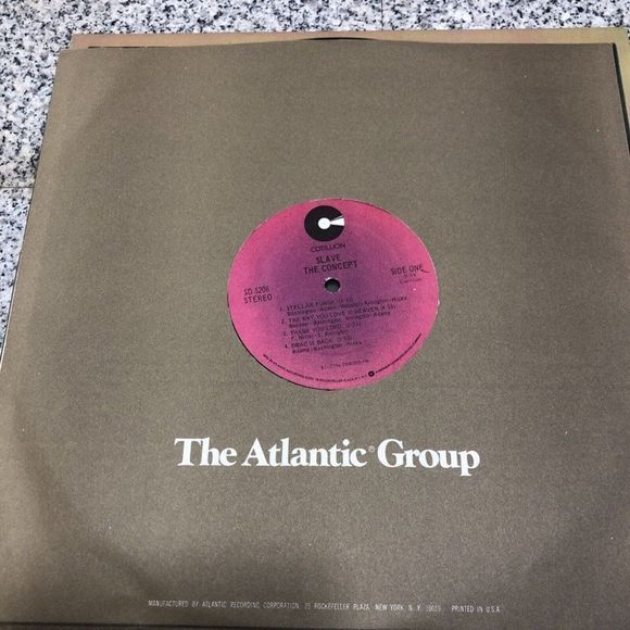 SLAVE 1978 The Concept 12" Vinyl 33 LP Cotillion SD 5206 Funk Soul Disco - Picture 3 of 7